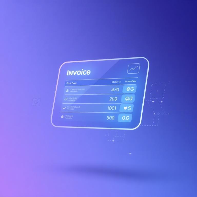 Structured invoice and finance workflow